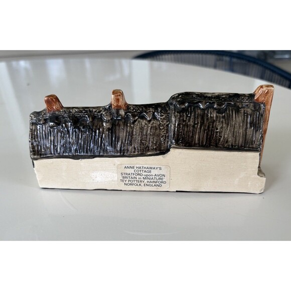 (3) Ceramic Cottages Little Britain Norfolk England Anne Hathaway Cottage RARE - Picture 9 of 11